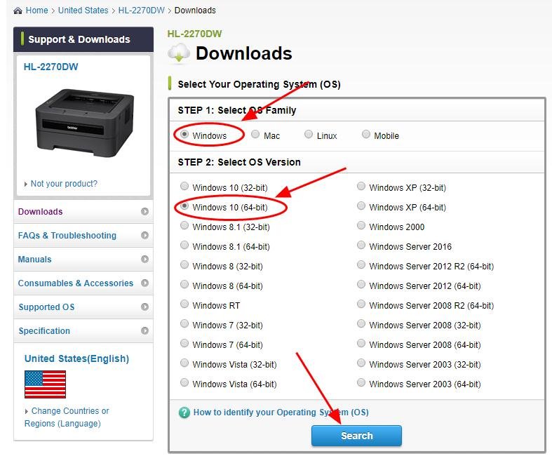 How do I install Brother printer drivers?